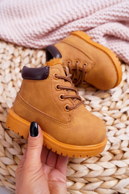 Дитячі утеплені черевики Trappers Camel Dexter