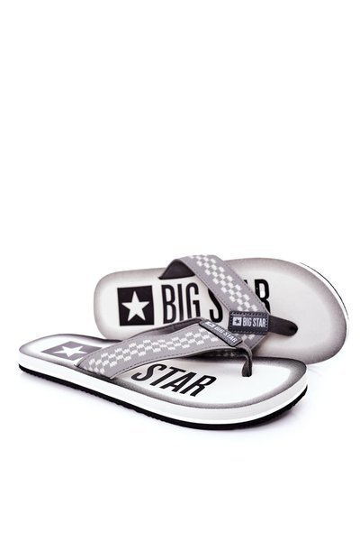 Чоловічі тапочки Flip-Fops Big Star HH174813 сірі