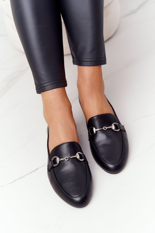 Жіночі лофери Sergio Leone MK733 Чорні