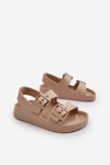 Дитячі легкі босоніжки з пряжками BIG STAR NN374544 Бежеві