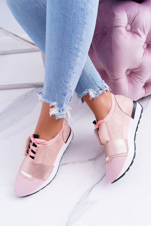 Жіночі рожеві спортивні туфлі Madoni Lu Boo