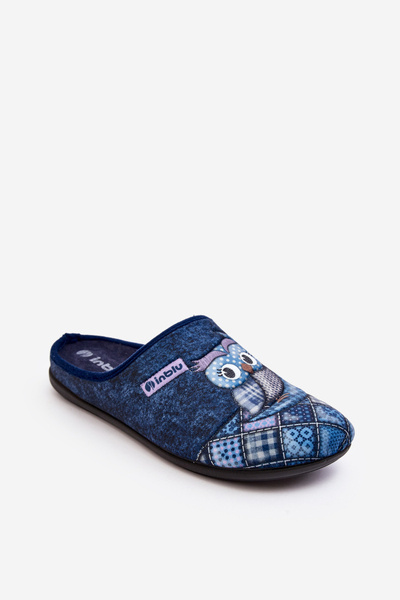 Домашні тапочки Owl Inblu GF000018 Navy Blue