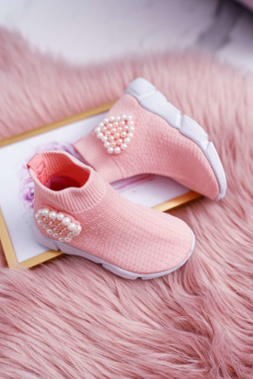 Дитяче спортивне взуття на ковзанах Pink Sammy