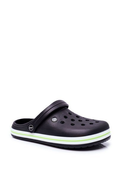 Чоловічі гірки для басейну Crocs Pasipheme Black