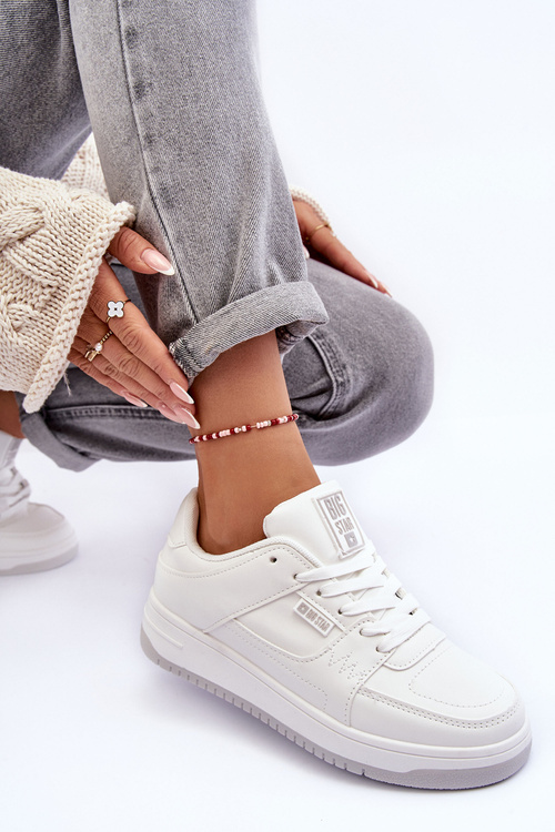 Жіноче спортивне взуття Кросівки Big Star MM274354 Білі