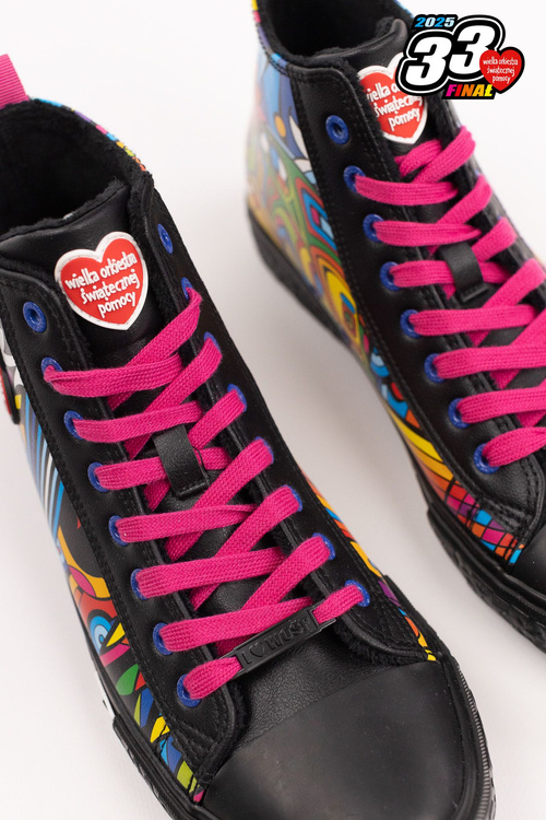 Чоловічі кросівки з підкладкою на блискавці чорні Big Star MM174012