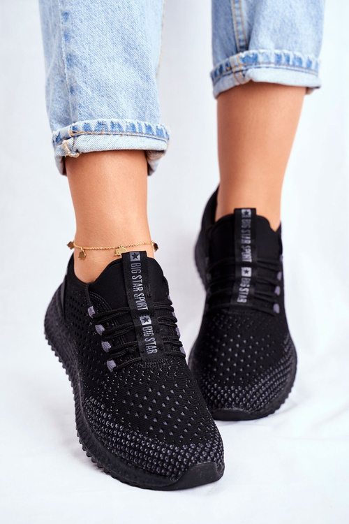 Жіноче спортивне взуття Sneakers Big Star Black FF274962