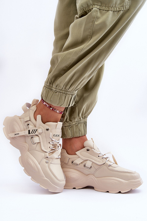 Спортивні кросівки Взуття GOE MM2N4015 бежевий