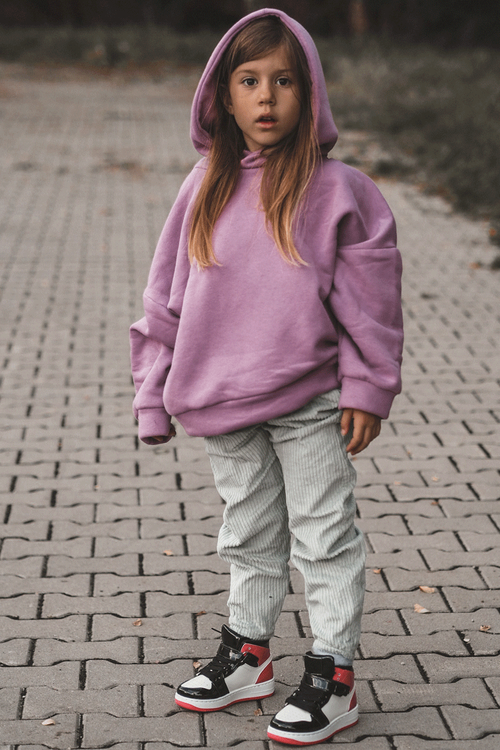 Дитяче блискуче спортивне взуття Milara рожево-білого кольору