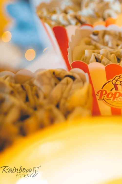Шкарпетки Rainbow Коробка попкорну 2 Пари