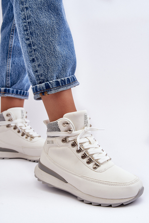 Трекінгове взуття на шнурівці Біла велика зірка MM274675