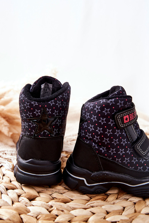 Дитячі снігові черевики Big Star II374091 Чорні