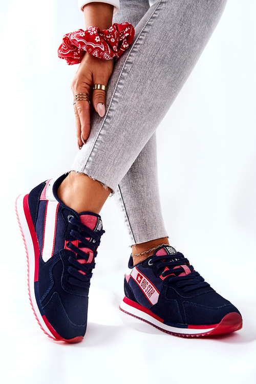 Шкіряне спортивне взуття Big Star II274270 Navy