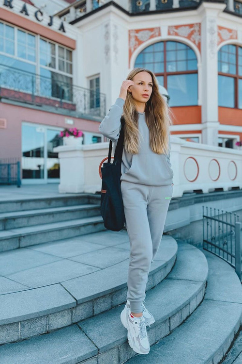 Жіночі кросівки Memory Foam Big Star HH274255 біло-фіолетові