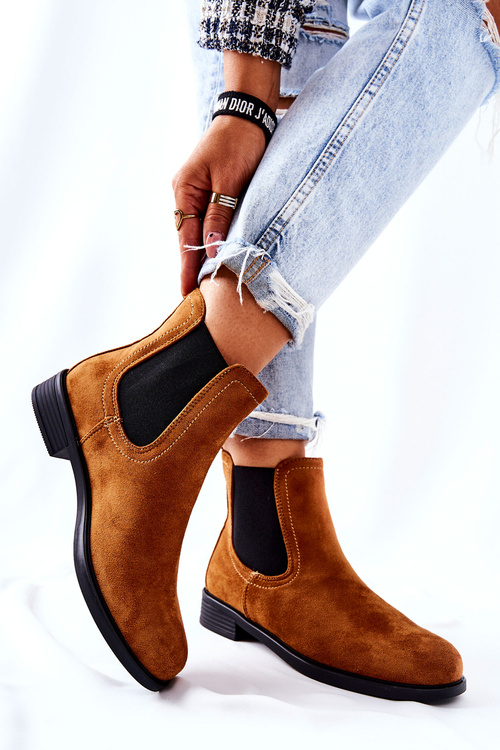 Замшеві черевики Camel Astate на шнурівці