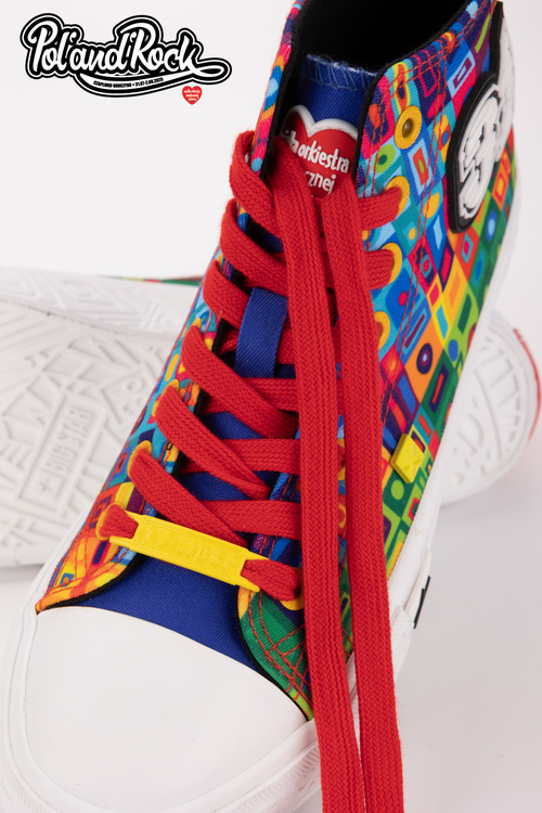 Кросівки Pol'and'Rock Festival X Big Star SS174504 Зелено-жовті