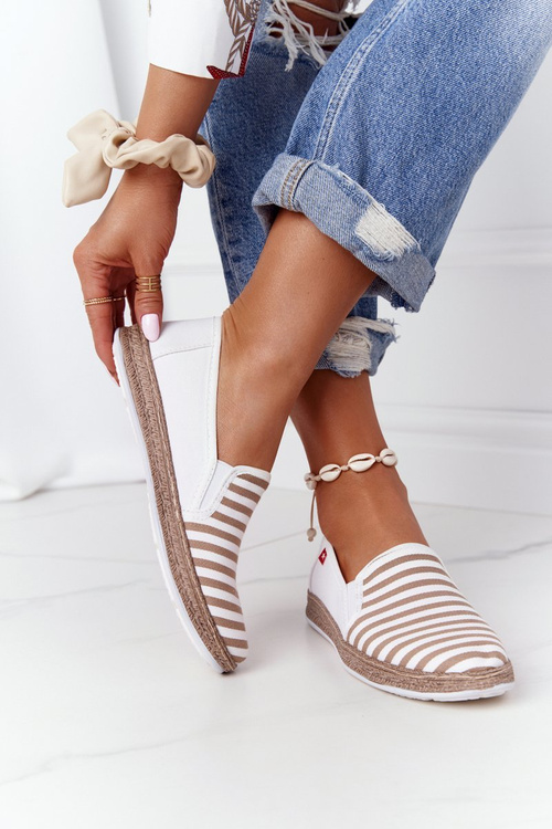 Жіночі еспадрільї Big Star HH276001 Бежево-білі