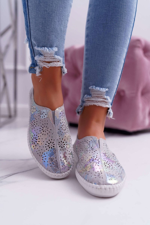 Жіночі тенісні туфлі сірі Comfort Munda