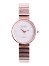 Жіночий годинник Ernest Claudie Pink Gold White Dial