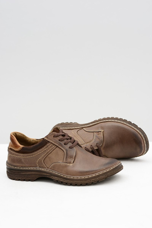 Коричневі чоловічі напівчоботи Ernesto натуральна шкіра