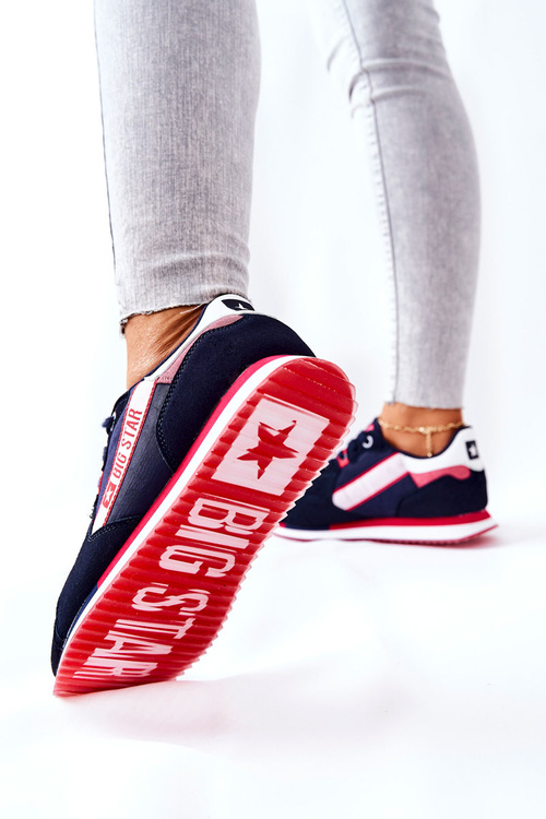 Шкіряне спортивне взуття Big Star II274270 Navy