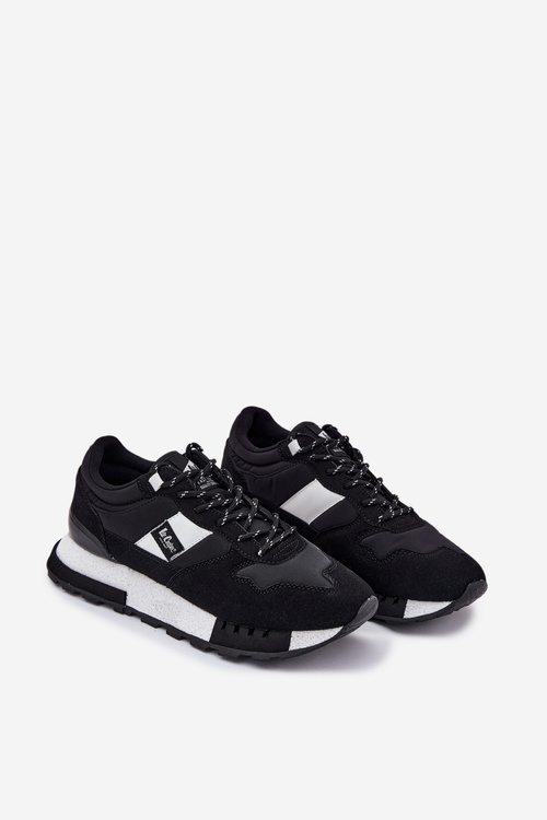 Утеплені Чоловічі Кросівки На Платформі Lee Cooper LCJ-25-03-3378M Чорні