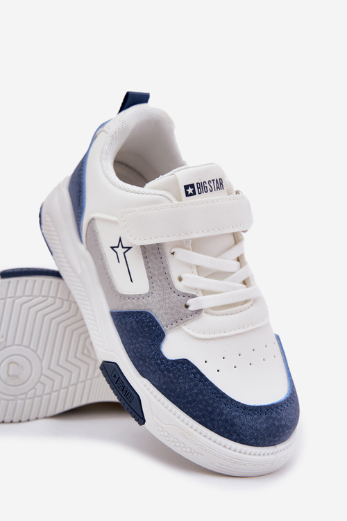 Легкі Дитячі Кросівки Big Star RR374052 Біло-Сині