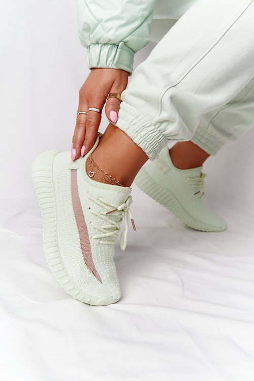 Жіноче спортивне взуття Кросівки світло-зелені дивовижні