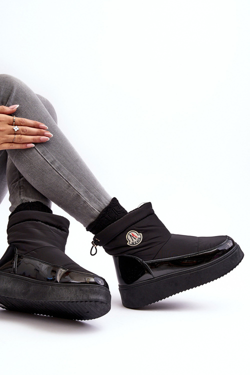 Жіночі слипони на платформі Чорні Gattea