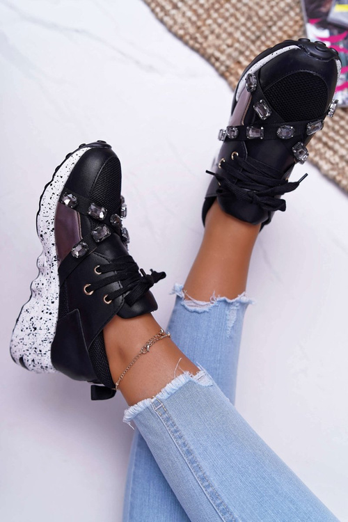 Спортивні жіночі туфлі Lu Boo Black Frency