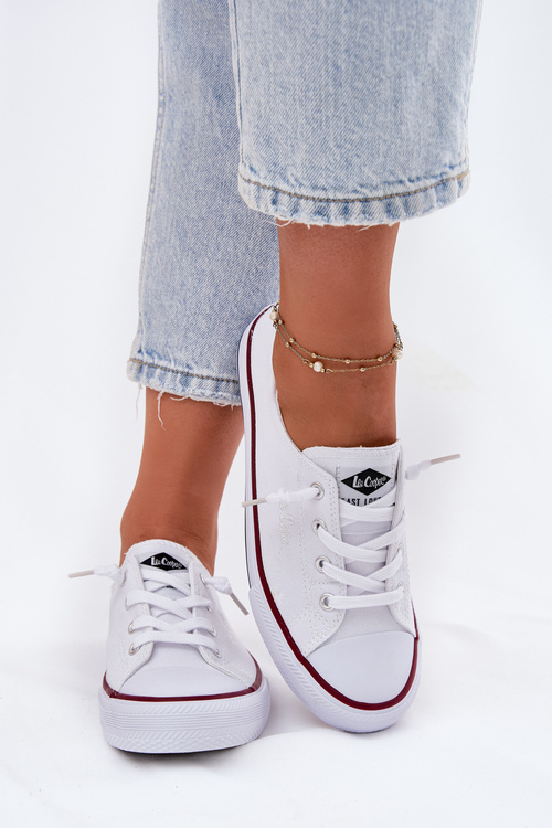 Жіночі Тканинні Кросівки Lee Cooper LCW-25-02-3296L Білі