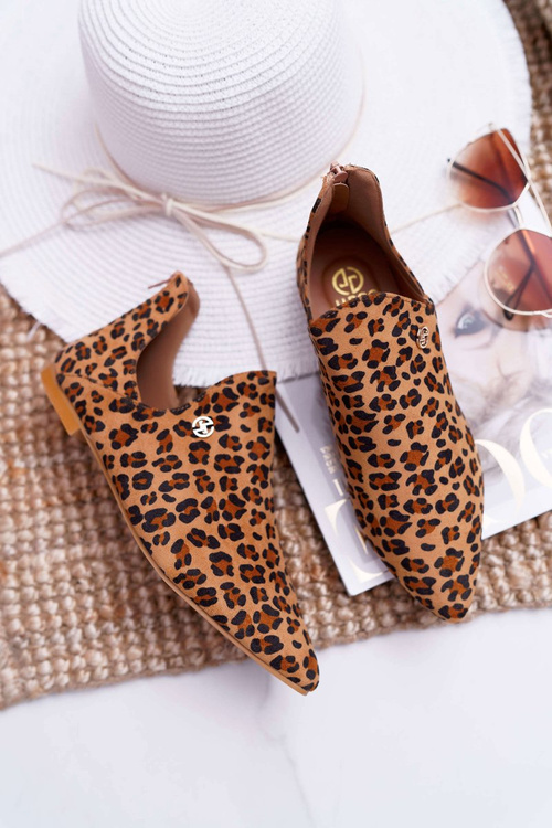 Чоботи з вирізом Lu Boo Leopard Chelsea