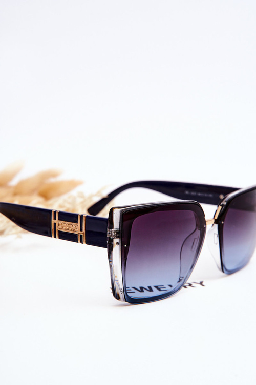 Жіночі сонцезахисні окуляри UV400 Prius V237 темно-сині