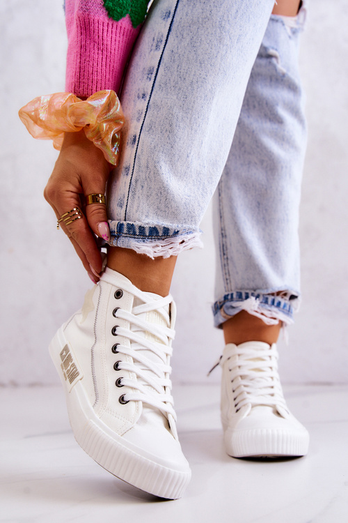 Класичні високі кросівки Big Star JJ274379 Білі