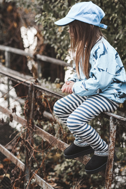 Дитячі сліпони утеплені Black Olivane