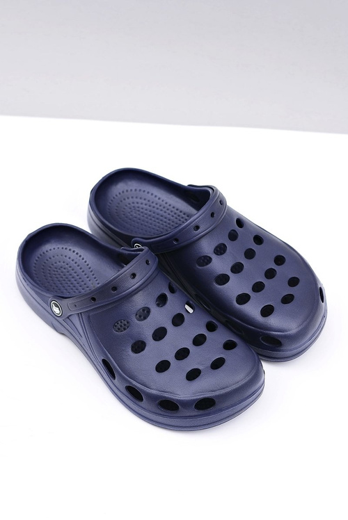 Чоловічі шльопанці сандалі темно-сині