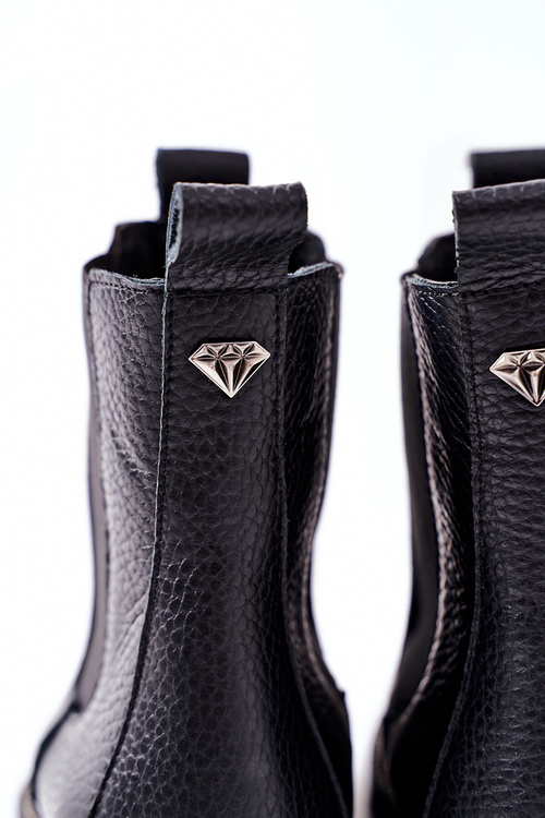 Чоботи челсі чорні Nicole 2672