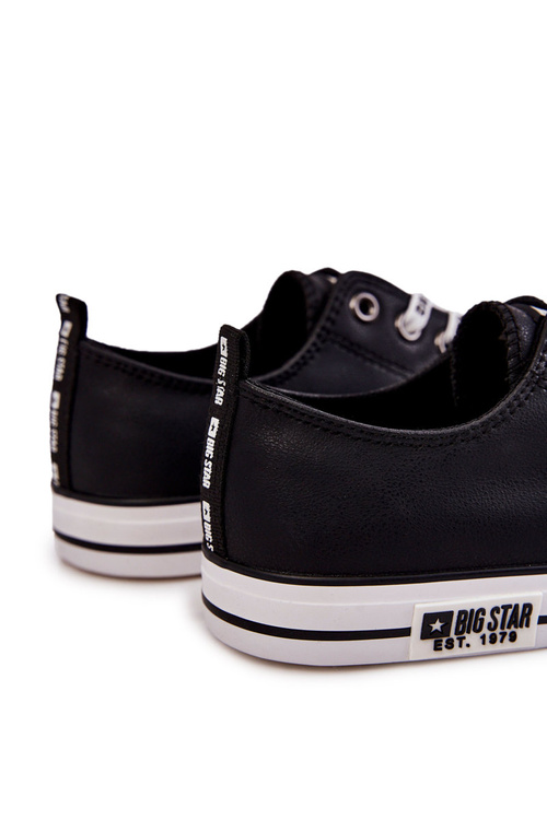 Чоловічі шкіряні кросівки Big Star KK174047 Чорні