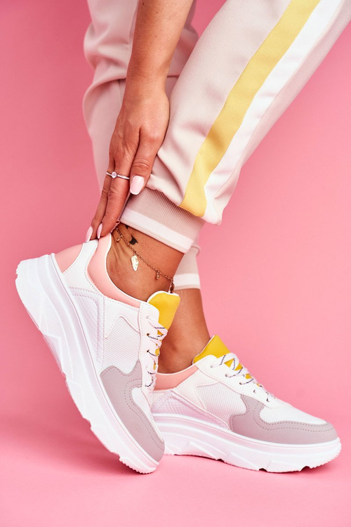 Спортивне жіноче взуття Pink White Fresno
