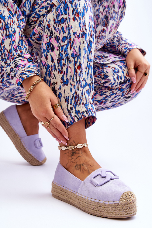 Жіночі класичні еспадрільї на платформі Violet Maurine