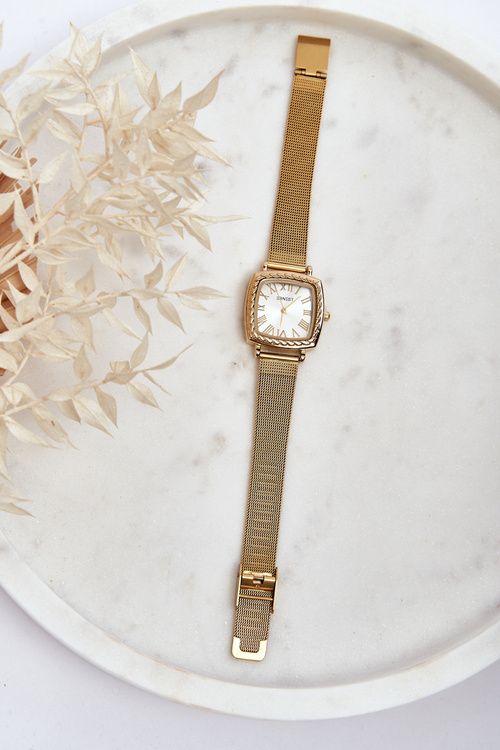 Жіночий годинник-браслет Ernest 97337 Gold