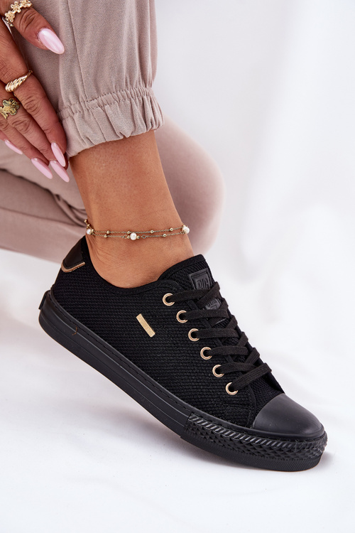 Жіночі Текстильні Кросівки Big Star RR274765 Чорні