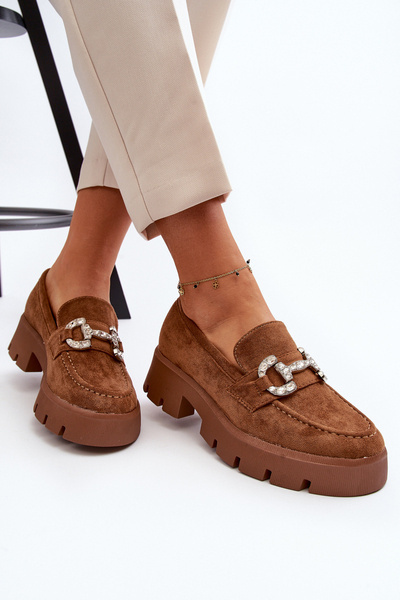 Жіночі мокасини з декором Camel Ellise