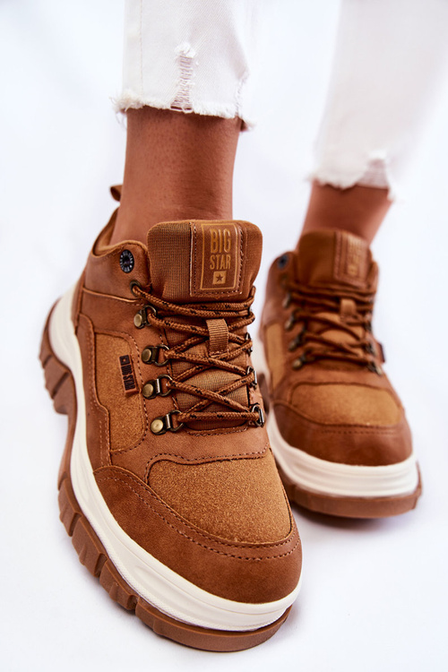 Жіноче трекінгове взуття Memory Foam Big Star KK274362 Коричневий