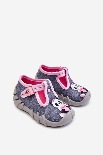 Взуття Тапочки Befado Pandas 110P470 Grey/Pink
