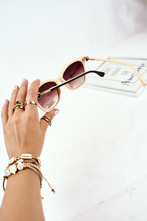 Жіночі сонцезахисні окуляри Brown Beige Prius PR-V70/2 Brown Gradient