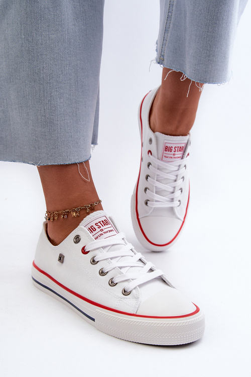 Жіночі кросівки Big Star NN274656 HI-POLY SYSTEM Білі