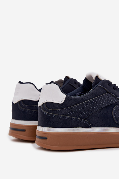 Чоловічі Низькі Кросівки Big Star SS174021 HI-POLY SYSTEM Темно-сині