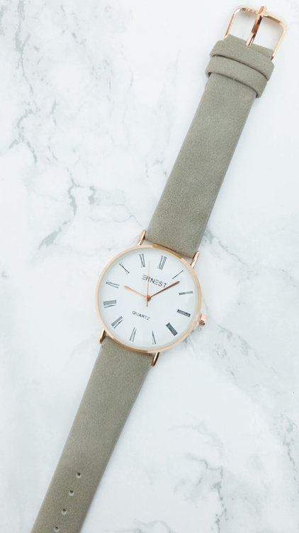 Жіночий годинник Ernest Feel Dark Beige