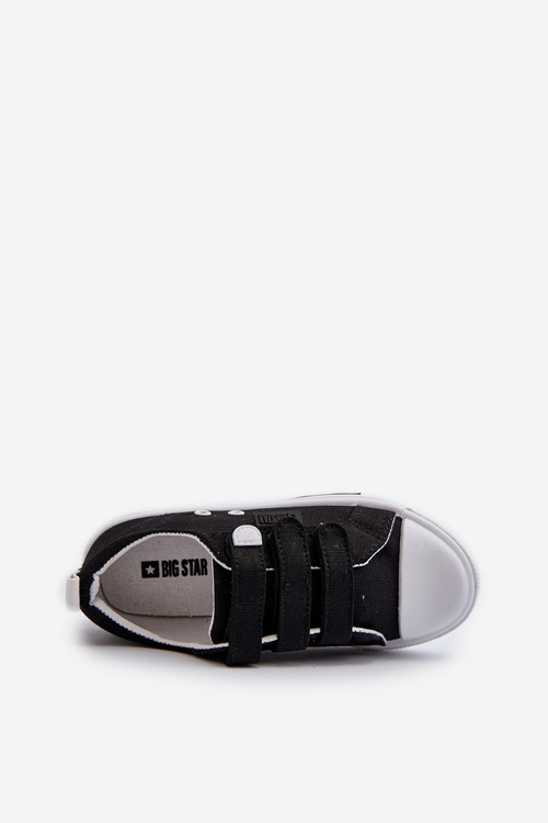Дитячі кросівки на липучці Big Star NN374118 Чорні